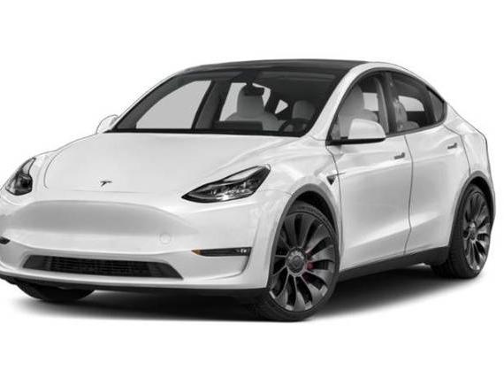 TESLA MODEL Y 2020 5YJYGDEEXLF050078 image